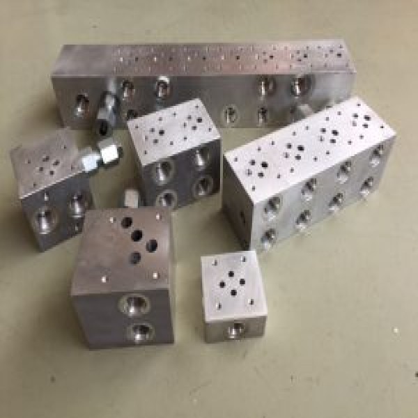 bloco manifold hidráulico