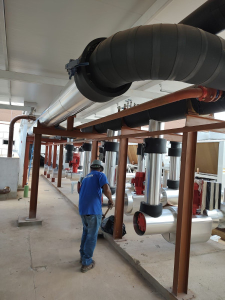 Serviço De Isolamento Térmico Para Setor Laticínios