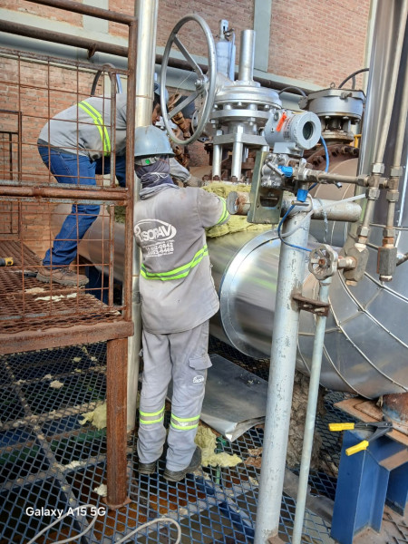 Isolamento Para Tubulações Superaquecidas